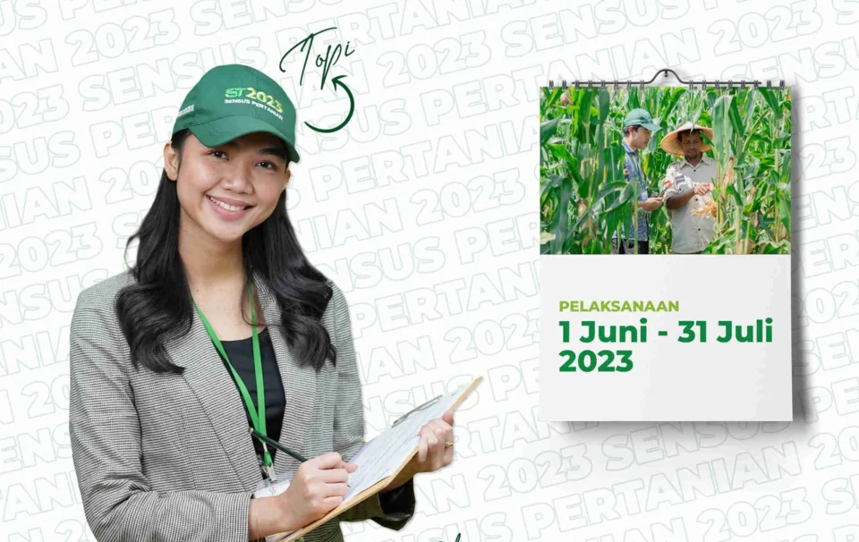 Sensus Pertanian 2023 Resmi Dimulai Sejak 1 Juni Lalu