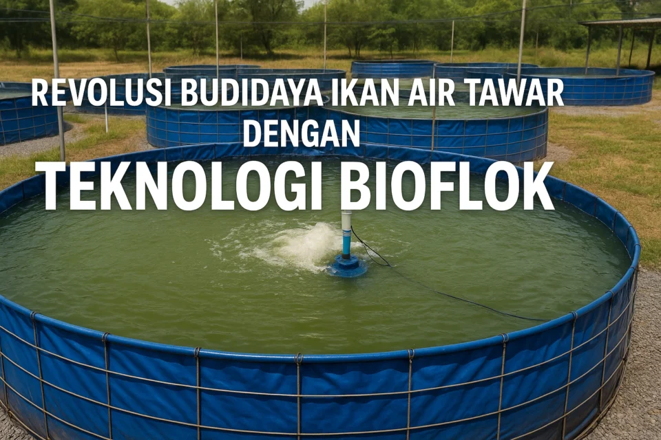 Revolusi Budidaya Ikan Air Tawar dengan Teknologi Bioflok: Solusi Efisien, Ramah Lingkungan, dan Menguntungkan