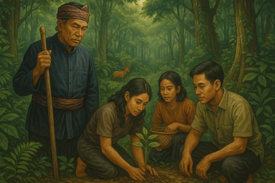 Menjaga Hutan Warisan Leluhur: Peran Penting Lembaga Adat dalam Pengelolaan Hutan Berkelanjutan