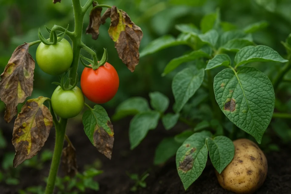 Cara Efektif Mengatasi dan Mencegah Penyakit Busuk Daun pada Tomat dan Kentang