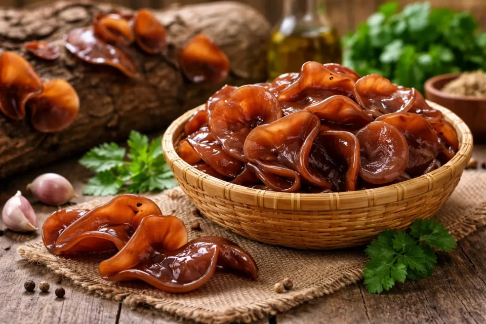 Jamur Kuping (Auricularia auricula-judae)