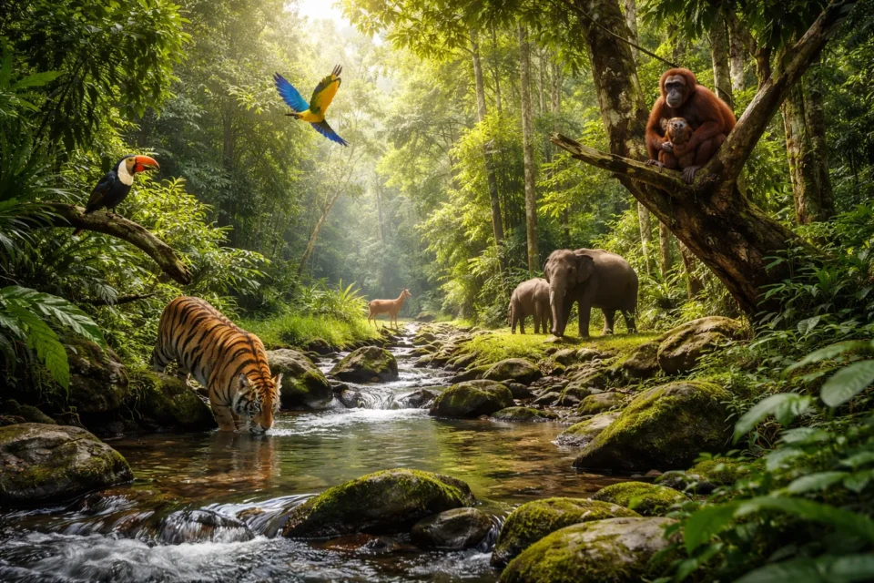 Peran Vital Ekosistem Hutan bagi Kehidupan Manusia dan Bumi