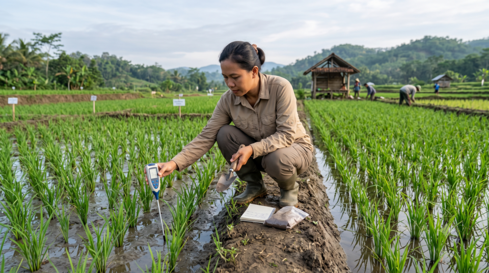 pH Tanah Sawah dan Dampaknya terhadap Serapan Hara Padi